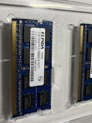 SO DIMM RAM DDR3 4gb (set 2x 2gb)