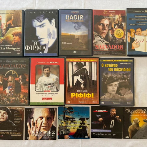 DVD pack of 25+ movies new, various genres with subtitles