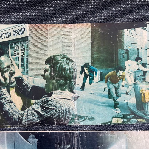 Crime movie posters used, set of 4, 1972