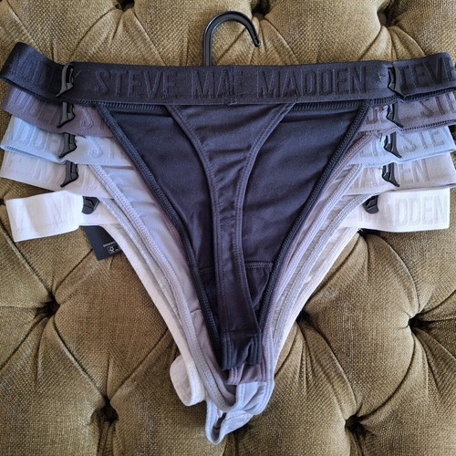 STEVE MADDEN εσώρουχα string thong καινούργια, πακέτο 5 τεμαχίων Νο L