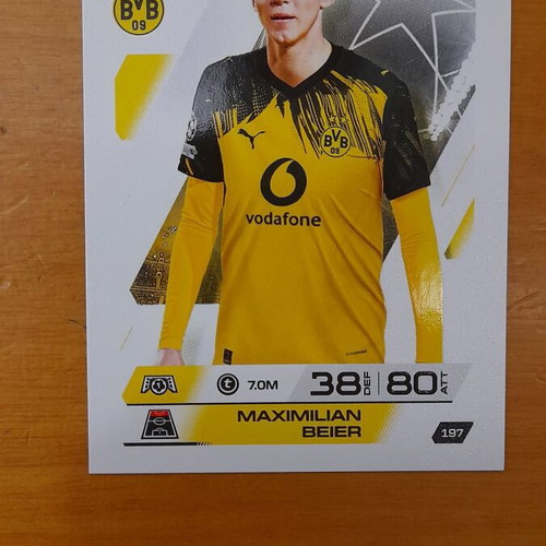 Topps card match ataxx Maximillian Beier new