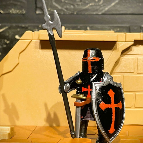 Playmobil Templar Knight custom made figure new