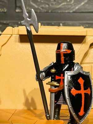 Playmobil Templar Knight custom made figure new