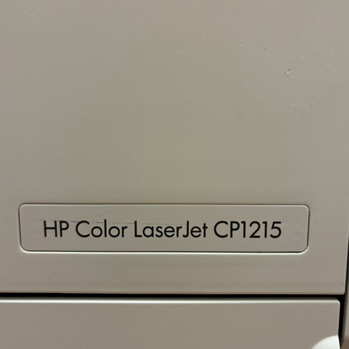 Hewlett Packard CP1215 Color LaserJet Printer used