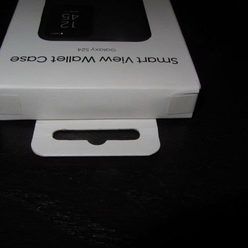 Θήκη Samsung Galaxy S24 Smart View πορτοφόλι, μαύρη, καινούργια σφραγισμένη