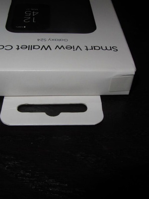 Θήκη Samsung Galaxy S24 Smart View πορτοφόλι, μαύρη, καινούργια σφραγισμένη