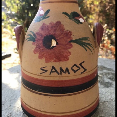 Samiotiko ceramic used, clay from Samos