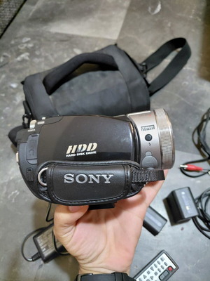 Sony Handycam HDR-SR1 βιντεοκάμερα σαν καινούργιο, Full HD 1080i, 30GB HDD