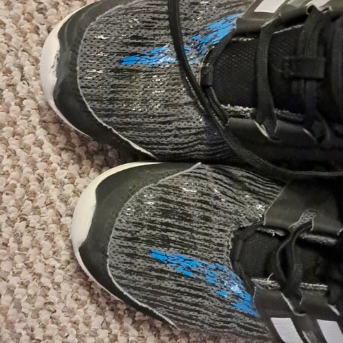 Adidas athletic shoes used, size 40
