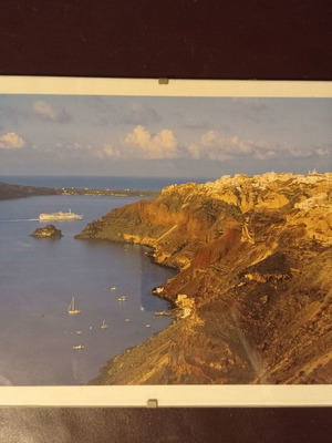 Κάδρο 2 τεμάχια μεταχειρισμένα με τζαμάκια και κλίπς 24x18