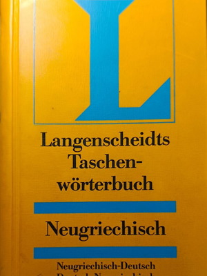 Langenscheidts Taschenwörterbuch Neugriechisch γερμανοελληνικό λεξικό