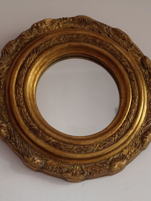 Mirror in frame, 27 cm diameter