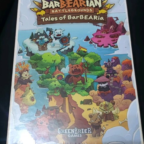 BarBEARian Battlegrounds: Tales of BarBEARia board game new