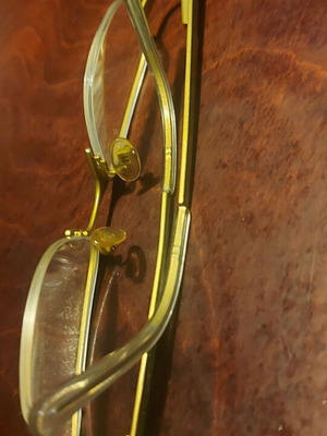 Presbyopia glasses new 1.25 with Italian frame green