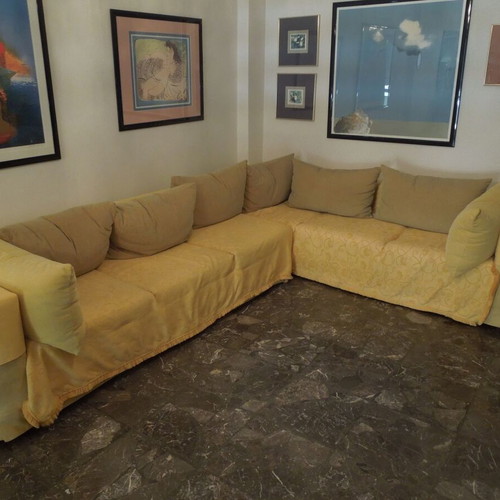 6-Seater Sofa like new, 2 separate pieces