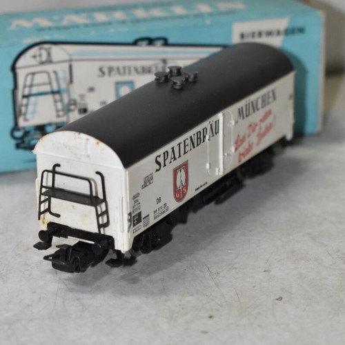 Märklin HO Bierwagen Spatenbräu München used with box