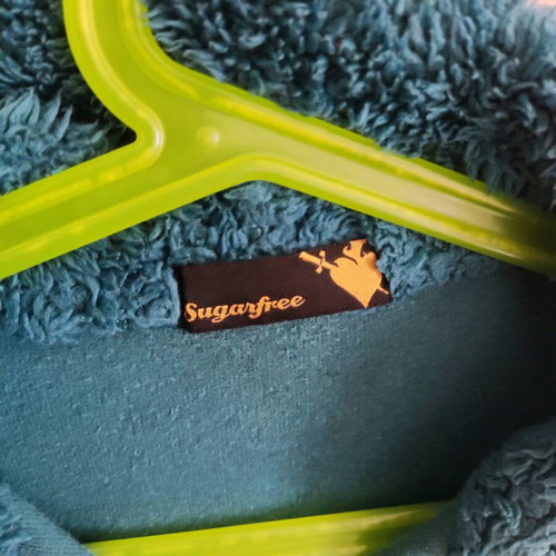 Sugarfree cardigan like new, green for girls 10-11 years