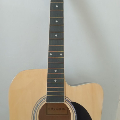 Jacky Jackson guitar with damaged upper part