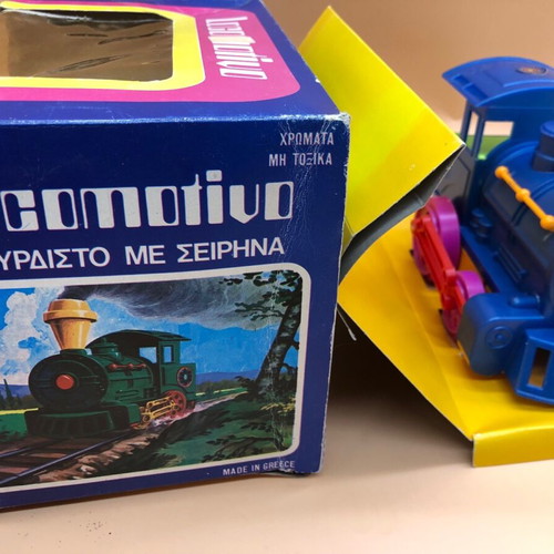 Anco Toys wind-up train 1980 like new