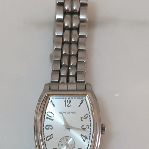 Pierre Cardin 60762 watch stainless steel like new, silver