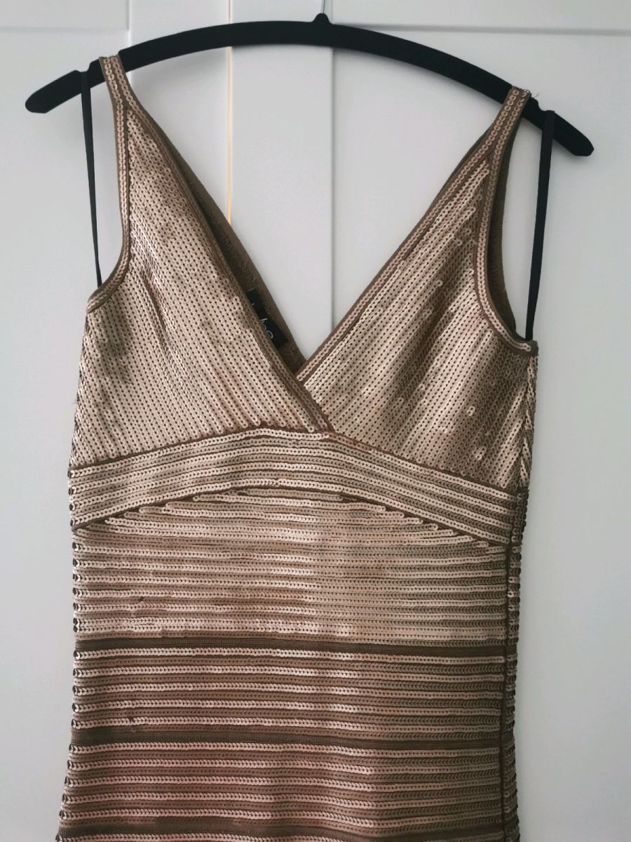 Bronze bandage outlet dress