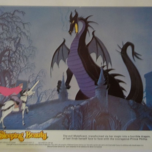 Sleeping Beauty Disney authentic movie photos set of 6, like new