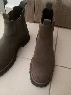 Karida 1912 women's boots used, size 37, green