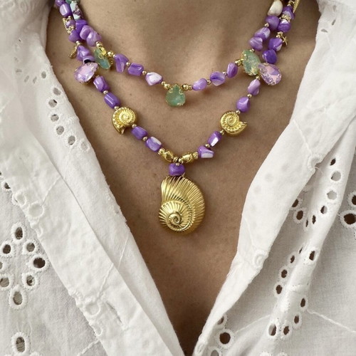 Handmade necklace new, lower necklace only