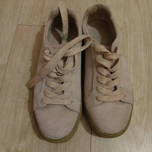 Women's Dipata shoes size 37 used, beige and pink