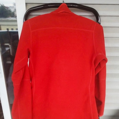 Haglöfs polartec fleece women's medium used, red