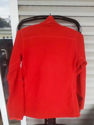 Haglöfs polartec fleece women's medium used, red