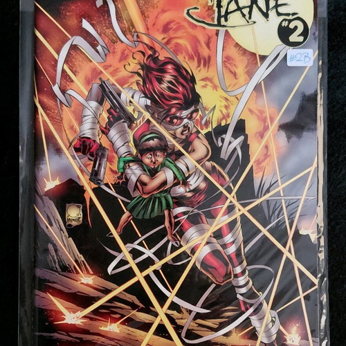 Painkillerjane #2B like new, 1st print, variant cover B