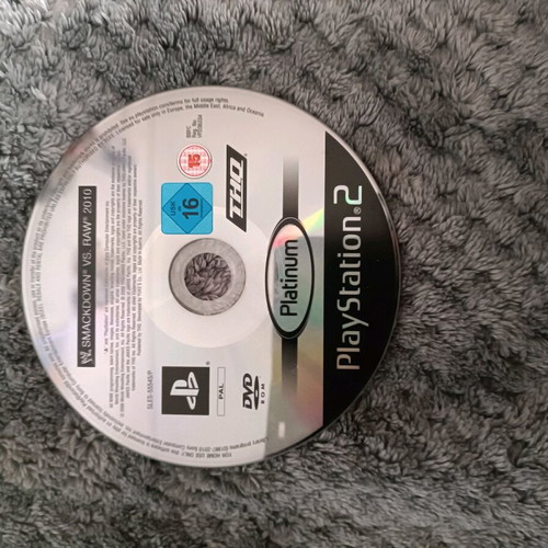 Smack Down Vs Raw 2010 PlayStation 2 game like new