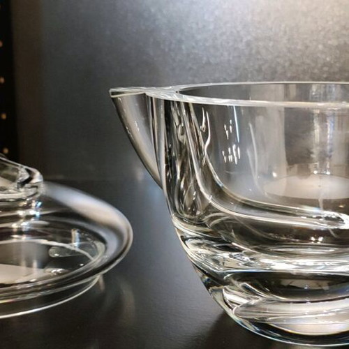 Crystal Fountain/Sugar Bowl Krosno