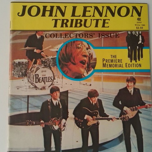 John Lennon Tribute Collectors' Issue magazine like new, Winter 1980