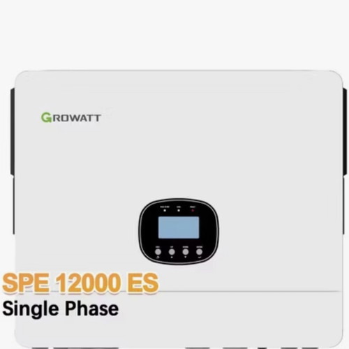 Hybrid Growatt Inverter 12 kW, single and three-phase compatible, new