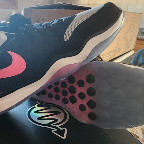 Nike Air Zoom GT Hustle 2 new basketball shoes size 45 black