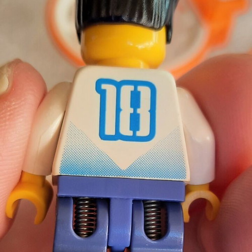 Lego Minifigures Basketball Players Pack of 5 Like New with Hoops and Balls
