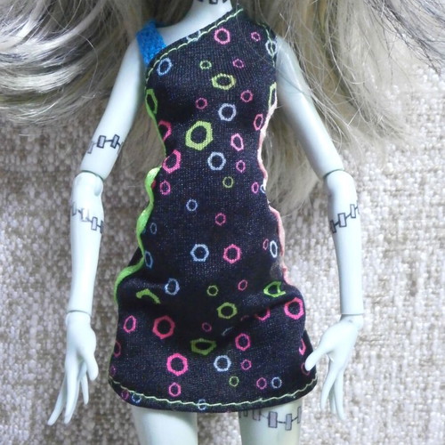 Monster High Frankie Stein Skultimate Roller Maze doll used