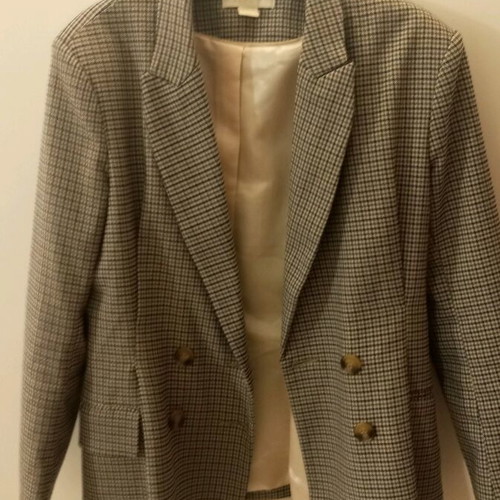 Zara women's jacket like new, beige and brown