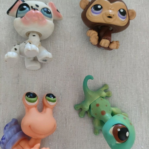 Littlest Pet Shop figures like new, set of 4