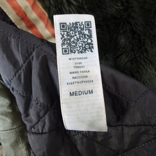 True Religion military green army style parka jacket, excellent condition