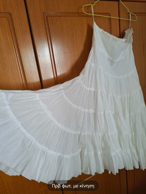Morgan cotton summer skirt like new, size M, white