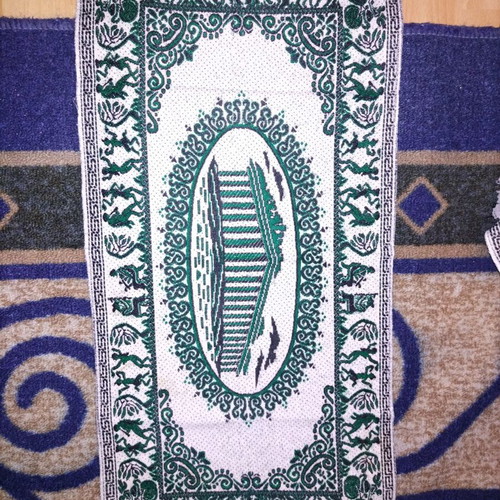 Decorative table linens used, pack of 3, 60x35 cm