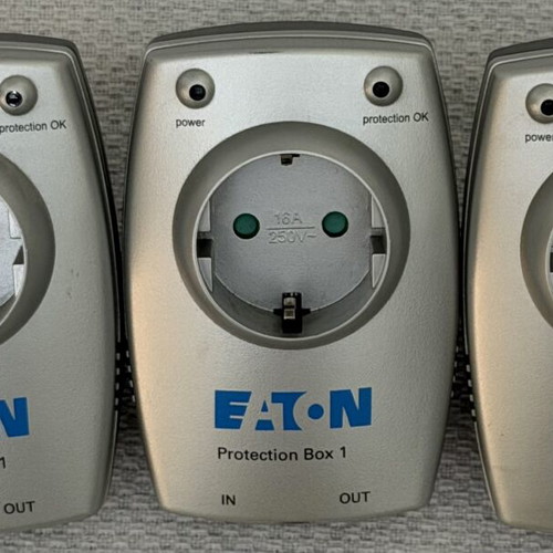 Eaton Protection Box 1 surge protector set of 3 like new