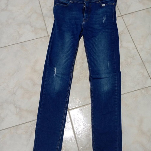 Women's jeans pants blue Stradivarius like new, size 36 (S)