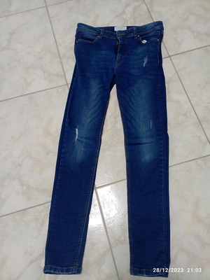 Women's jeans pants blue Stradivarius like new, size 36 (S)