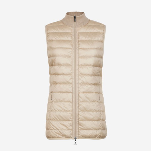 Falconeri Sleeveless Jacket new, cashmere gold