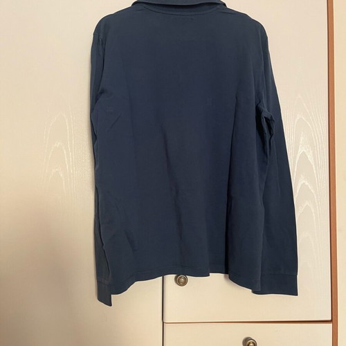 Beverly Hills Polo Club long-sleeve men's polo shirt used, size XL, blue