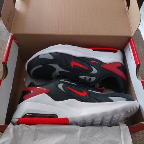 Nike Air Max Bolt sneakers new, black and red, size 38